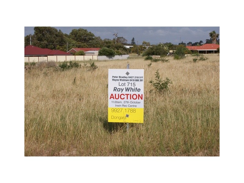 3 (Lot 715) Gem Way, Dongara WA 6525