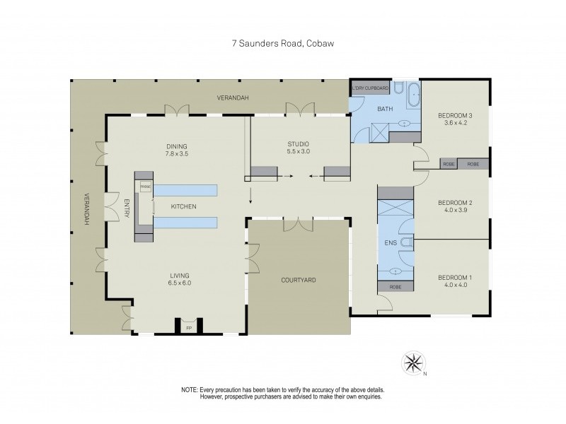 7 Saunders Road, Cobaw VIC 3442 Floorplan