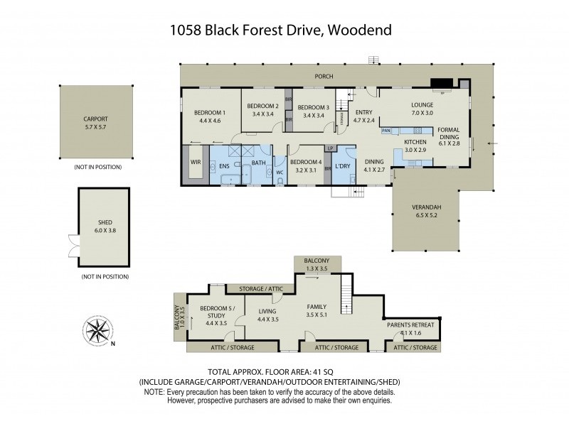 1058 Black Forest Drive, Woodend VIC 3442 Floorplan