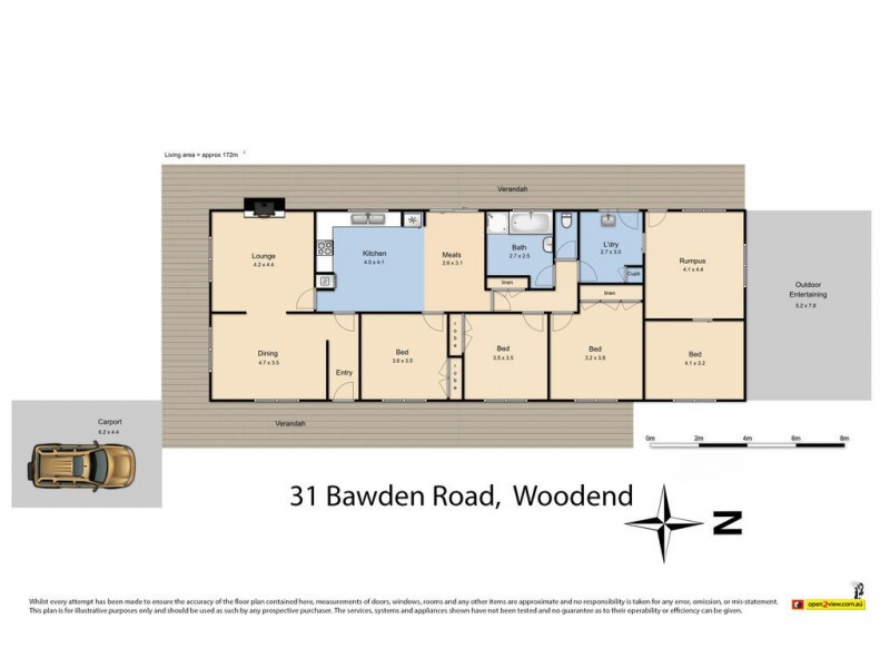 31 Bawden Road, Woodend VIC 3442 Floorplan