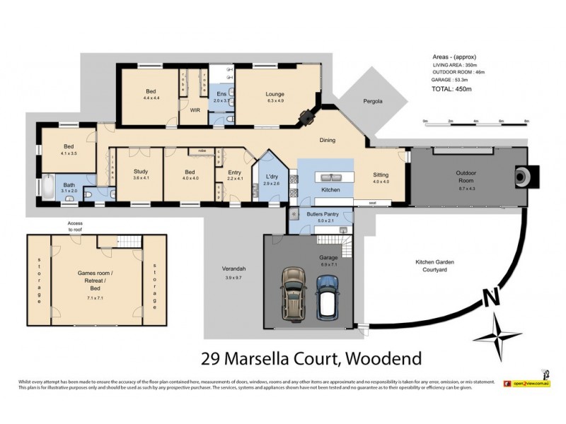 29 Marsella Court, Woodend VIC 3442 Floorplan