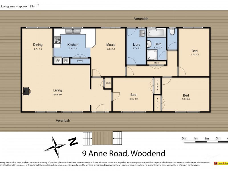 9 Anne Road, Woodend VIC 3442 Floorplan
