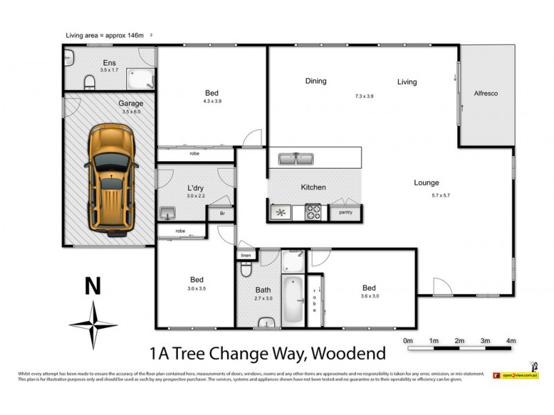 1A Tree Change Way, Woodend VIC 3442 Floorplan