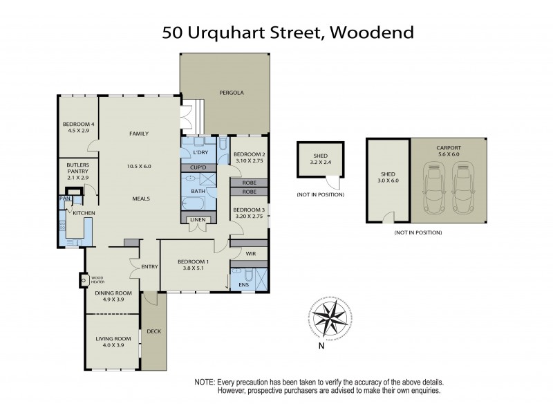 50 Urquhart Street, Woodend VIC 3442 Floorplan