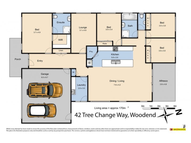 42 Tree Change Way, Woodend VIC 3442 Floorplan