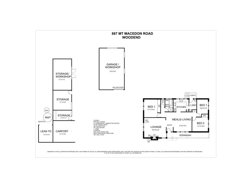 887 Blackforest Drive, Woodend VIC 3442 Floorplan