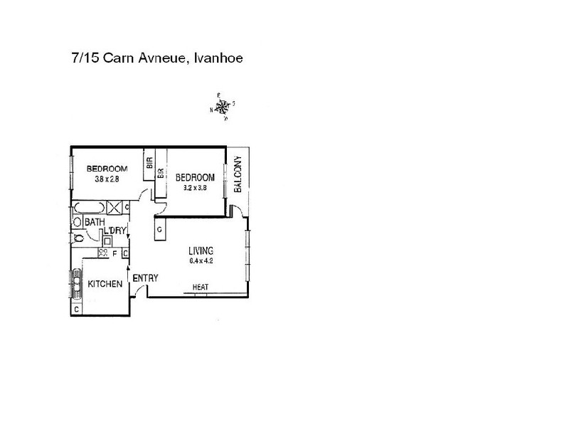 7/15 Carn Avenue, Ivanhoe VIC 3079