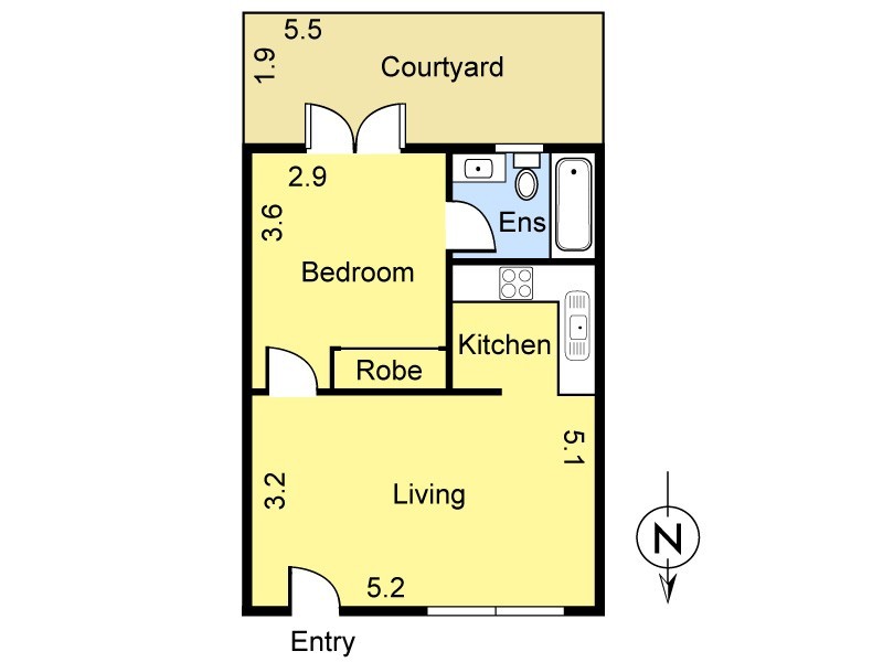 3/305 Station Street, Fairfield VIC 3078