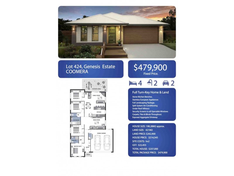 LOT 424 GENESIS, Coomera QLD 4209