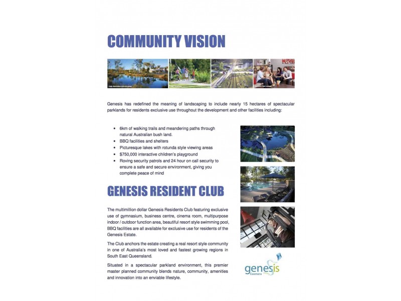 LOT 424 GENESIS, Coomera QLD 4209