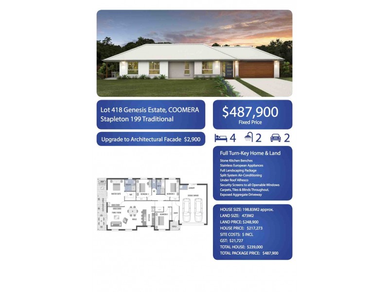 LOT 418 GENESIS, Coomera QLD 4209