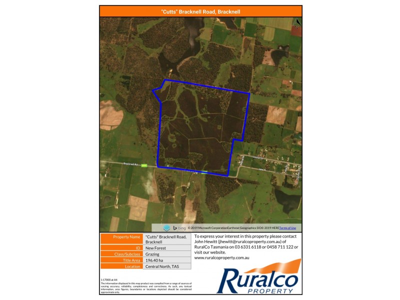 . Bracknell Road, Bracknell TAS 7302