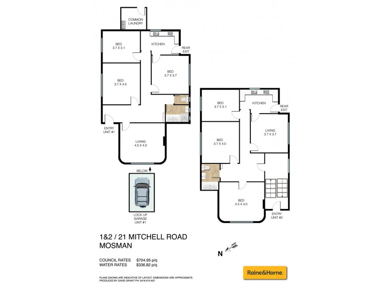 21 Mitchell Road, Mosman NSW 2088 Floorplan