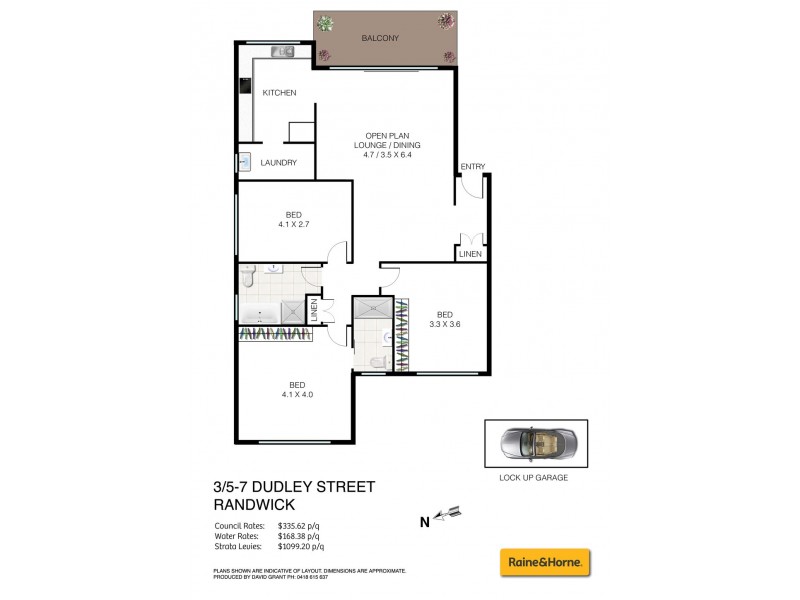 3/5-7 Dudley Street, Randwick NSW 2031 Floorplan