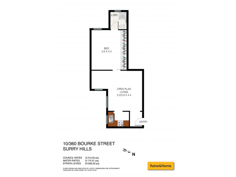 10/360 Bourke Street, Surry Hills NSW 2010 Floorplan