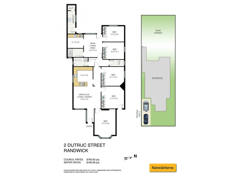 2 Dutruc Street, Randwick NSW 2031 Floorplan