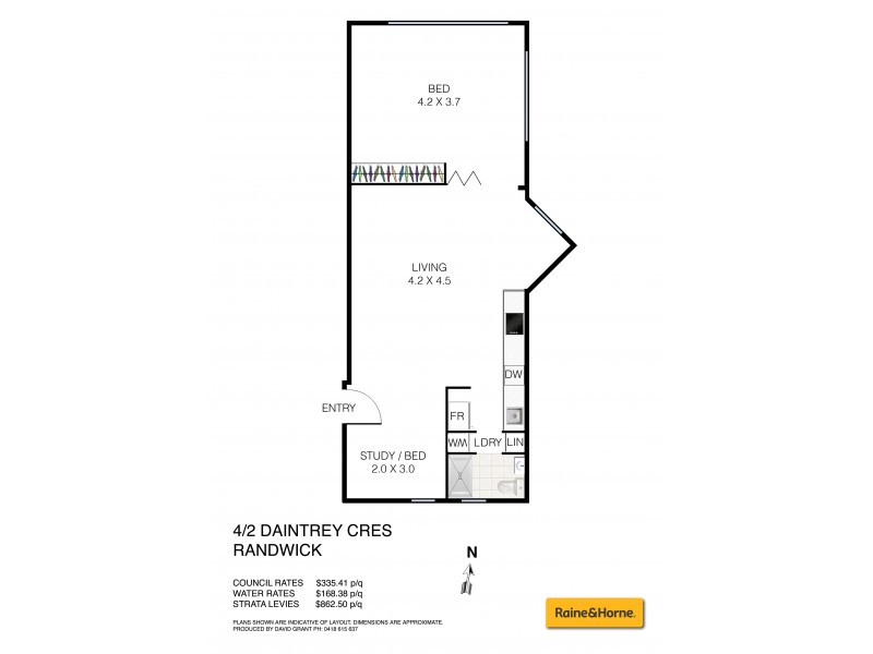 4/2 Daintrey Crescent, Randwick NSW 2031 Floorplan