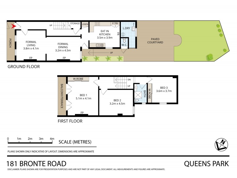 181 Bronte Road, Queens Park NSW 2022 Floorplan