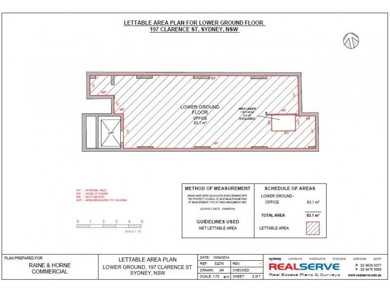 Ground Floor/ 197 Clarence Street, Sydney NSW 2000 Floorplan
