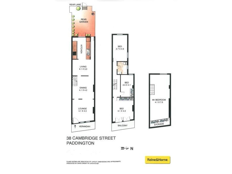 38 CAMBRIDGE STREET, Paddington NSW 2021 Floorplan