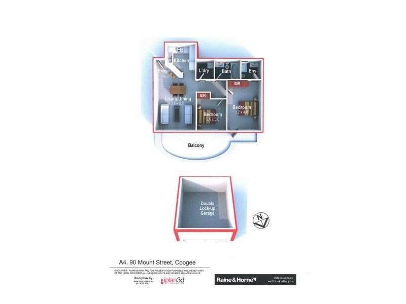 A4/90 MOUNT STREET, Coogee NSW 2034 Floorplan