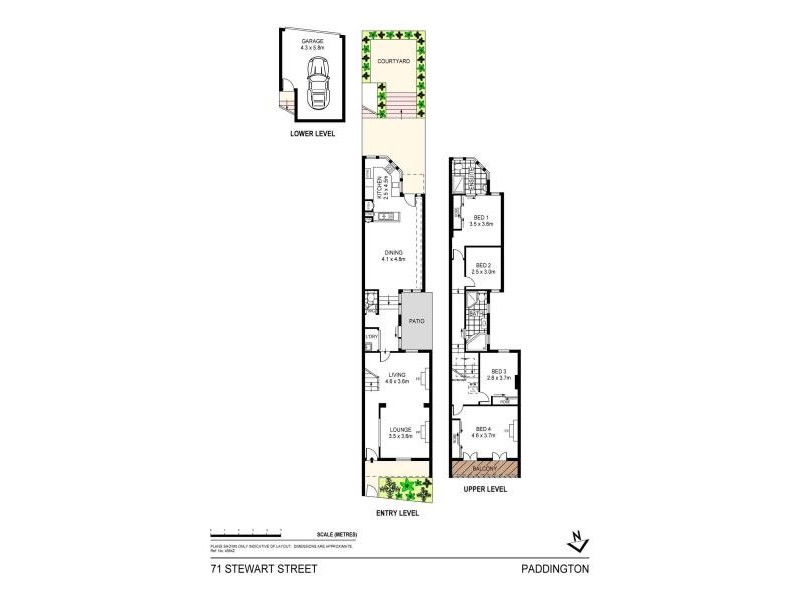 71 STEWART STREET, Paddington NSW 2021 Floorplan
