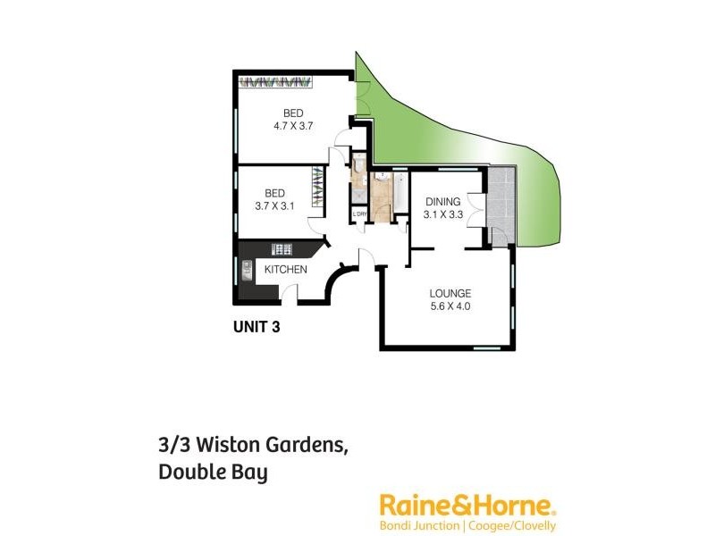 3/3 WISTON GARDENS, Double Bay NSW 2028 Floorplan