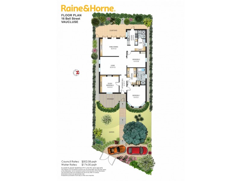 16 Bell Street, Watsons Bay NSW 2030 Floorplan