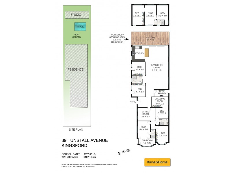 39 Tunstall Avenue, Kingsford NSW 2032 Floorplan