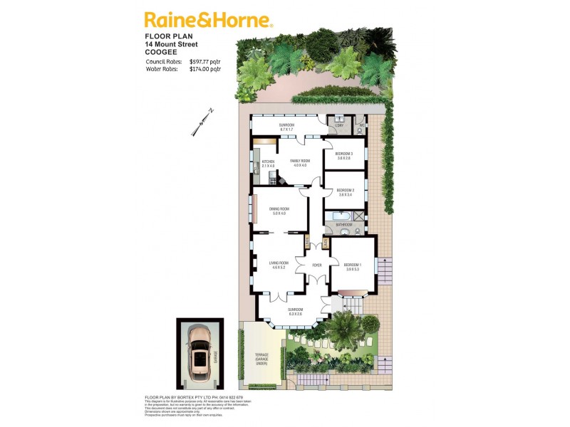 14 Mount Street, Coogee NSW 2034 Floorplan