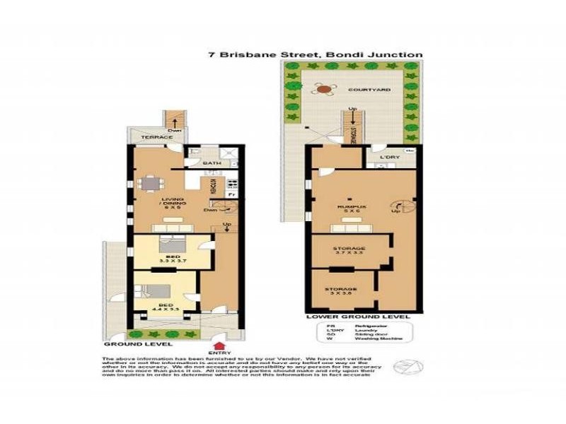 7 BRISBANE STREET, Bondi Junction NSW 2022 Floorplan
