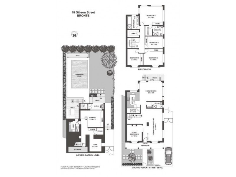 18 GIBSON STREET, Bronte NSW 2024 Floorplan