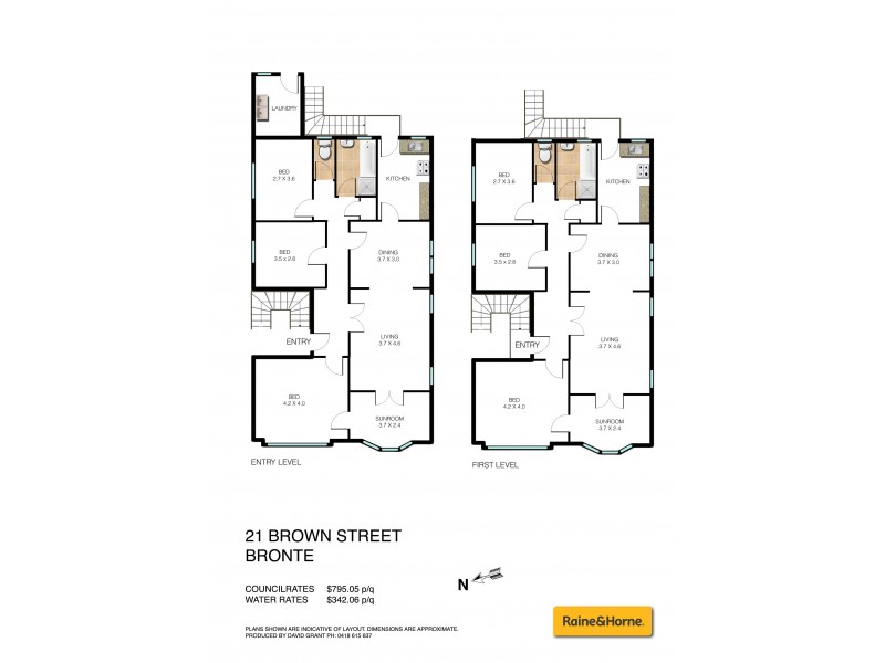 21 Brown Street, Bronte NSW 2024 Floorplan