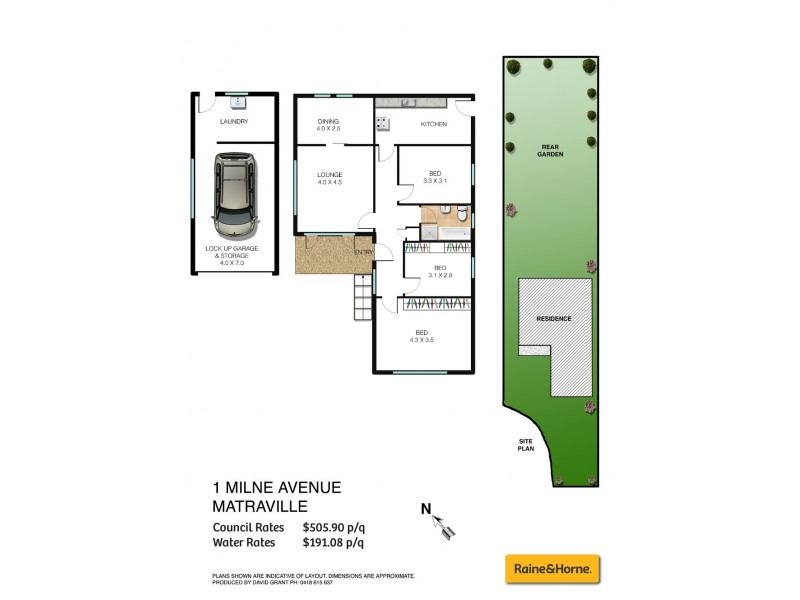 1 Milne Avenue, Matraville NSW 2036 Floorplan