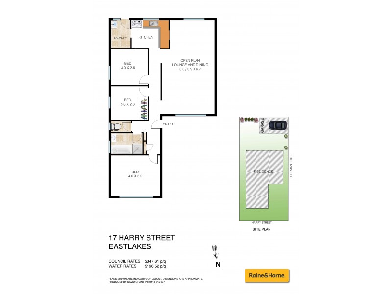 17 Harry Street, Eastlakes NSW 2018 Floorplan