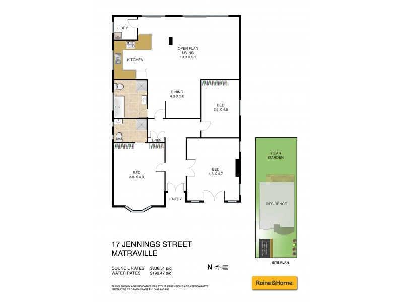 17 Jennings Street, Matraville NSW 2036 Floorplan