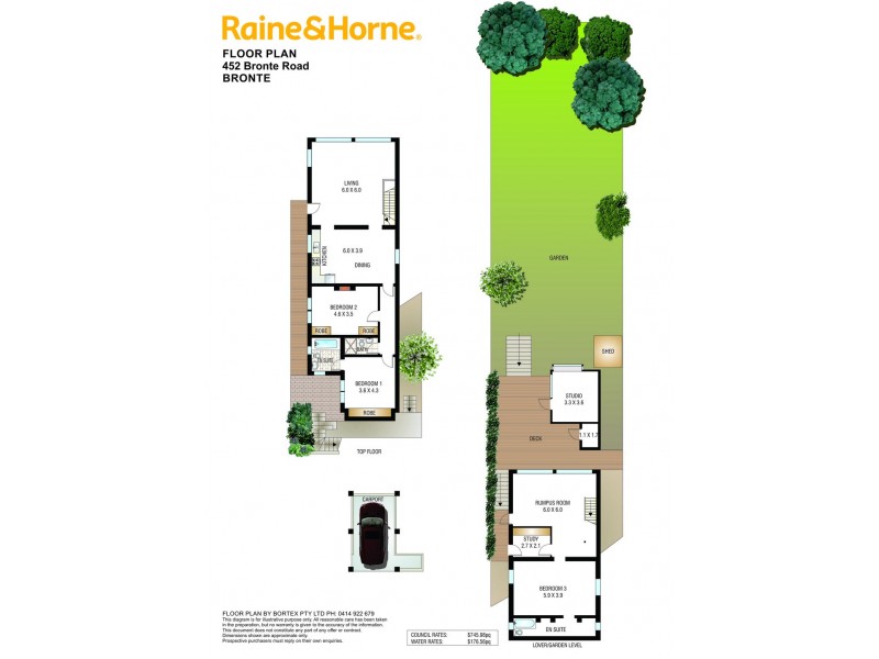 452 Bronte Road, Bronte NSW 2024 Floorplan