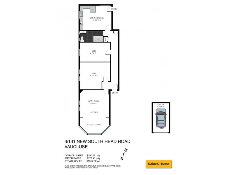 3/131 New South Head Road, Vaucluse NSW 2030 Floorplan