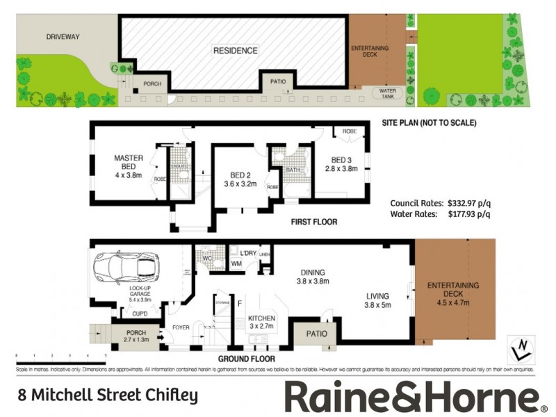 8 Mitchell Street, Chifley NSW 2036 Floorplan