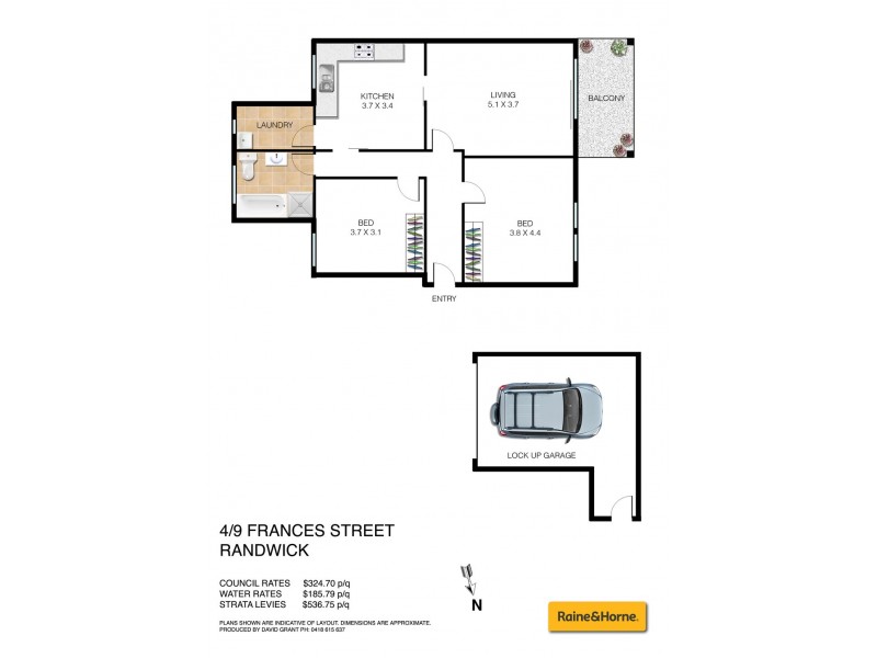 4/9 Frances Street, Randwick NSW 2031 Floorplan