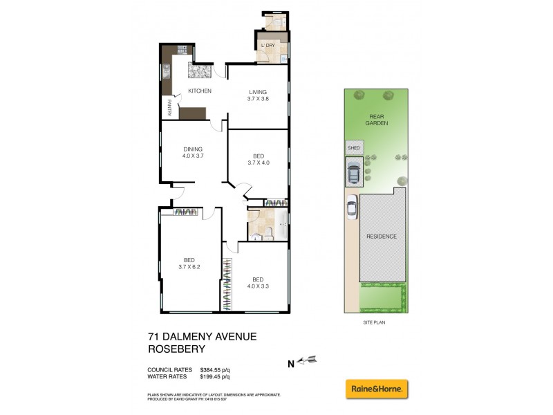 71 Dalmeny Avenue, Rosebery NSW 2018 Floorplan