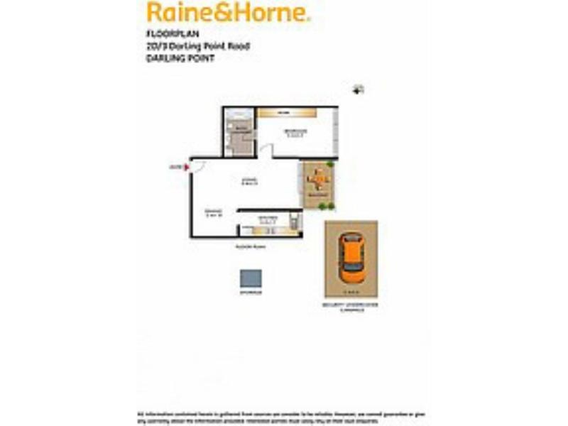 2D/3 DARLING POINT ROAD, Darling Point NSW 2027 Floorplan