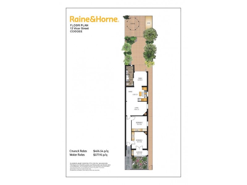 12 Vicar Street, Coogee NSW 2034 Floorplan