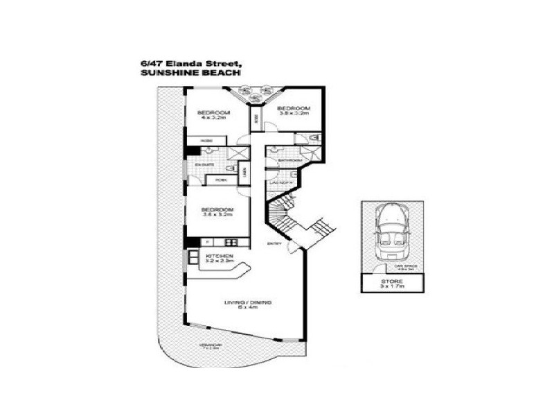 6/47 Elanda Street, Sunshine Beach QLD 4567 Floorplan