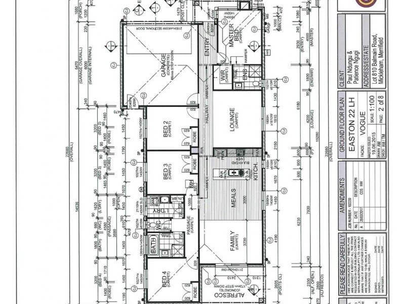 100 Balmain Road, Mickleham VIC 3064 Floorplan