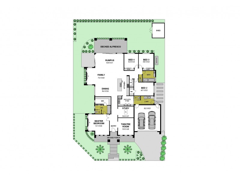 21 Bologna Crescent, Greenvale VIC 3059 Floorplan