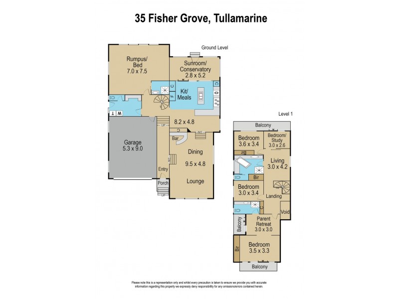 35 Fisher Grove, Tullamarine VIC 3043 Floorplan