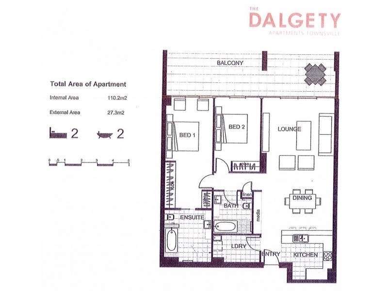 1604/106 Denham Street “DALGETY”, Townsville City QLD 4810