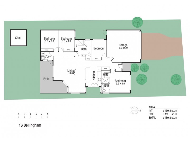 16 Bellingham Crescent, Kirwan QLD 4817 Floorplan