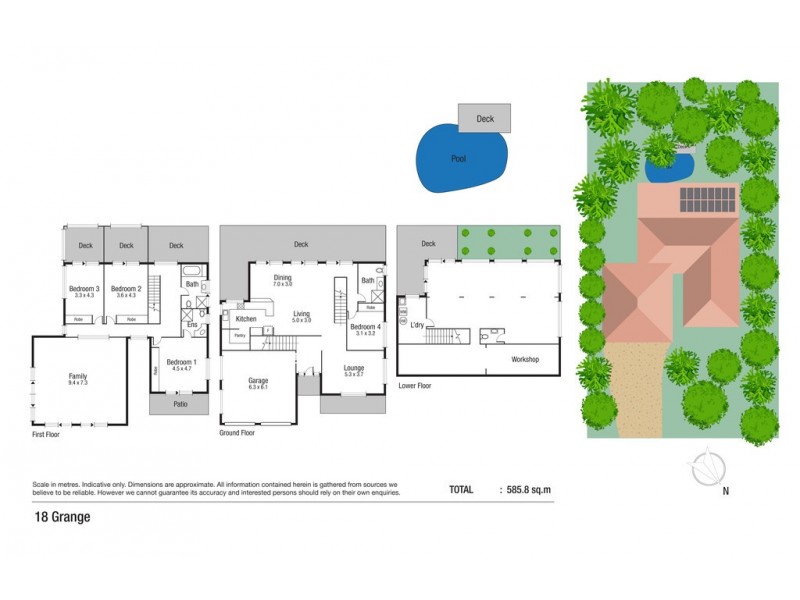 18 Grange Court, Castle Hill QLD 4810 Floorplan